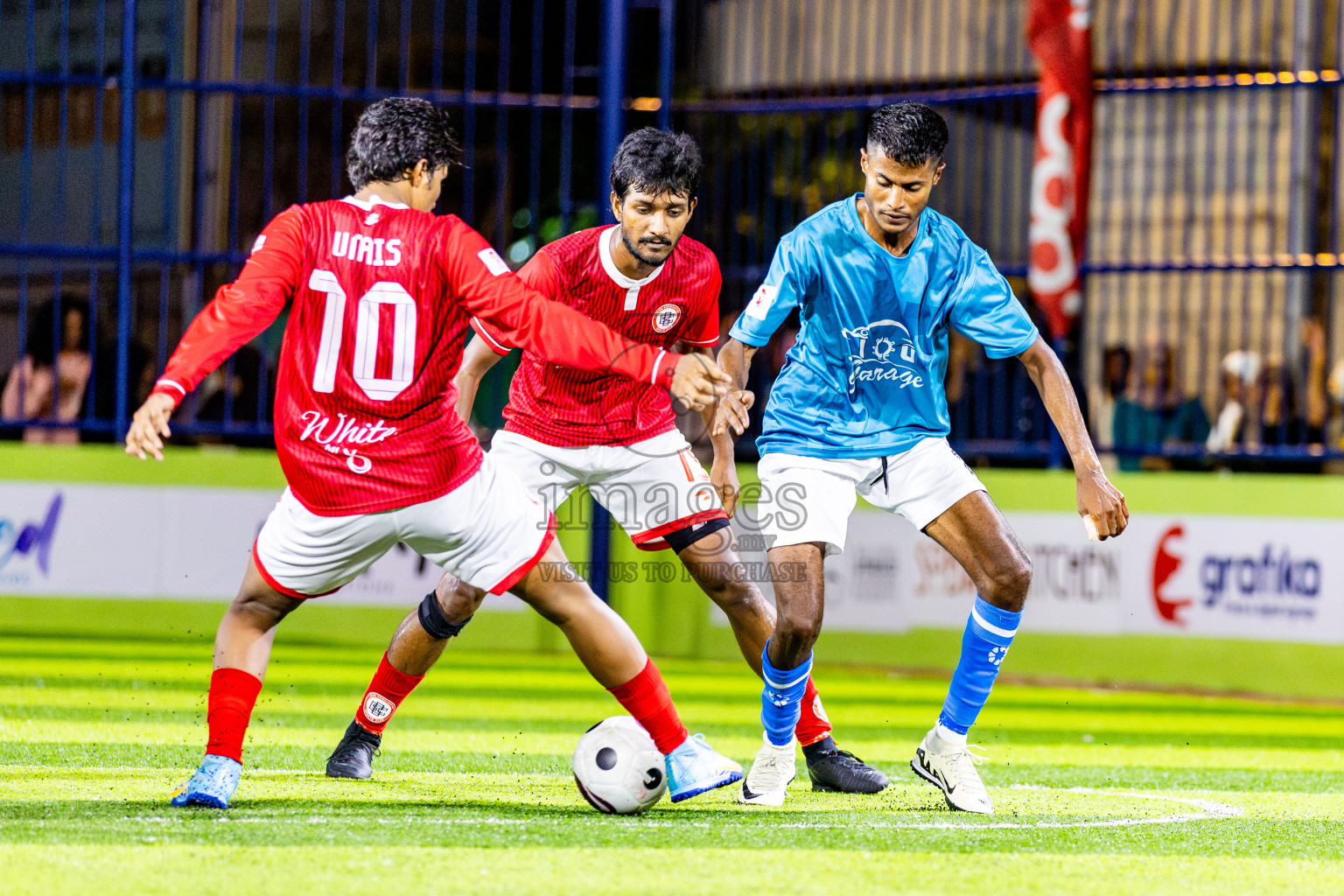 CC Sports Club vs FC Marlins in Day 2 of Eydhafushi Futsal Cup 2024 was held on Tuesday, 9th April 2024, in B Eydhafushi, Maldives Photos: Nausham Waheed / images.mv