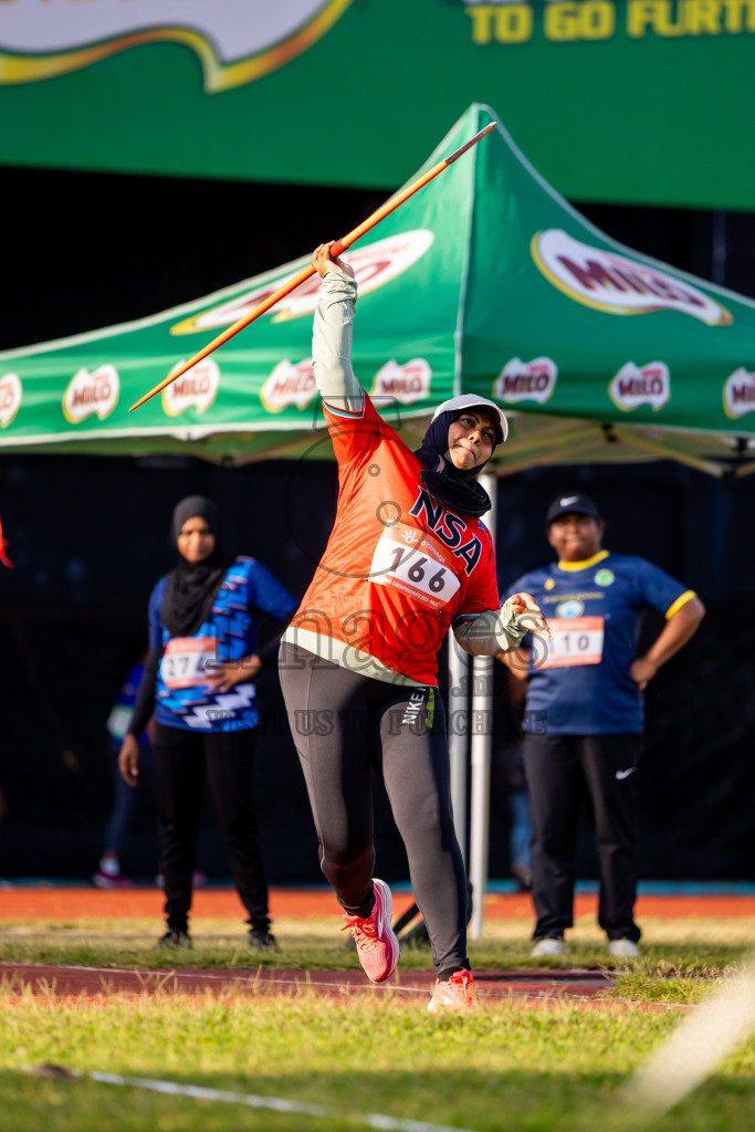 Day 2 of National Athletics Championship 2025 was held at Ekuveni Running Ground in Male', Maldives on Friday, 15th August 2025. Photos: Nausham Waheed  / images.mv