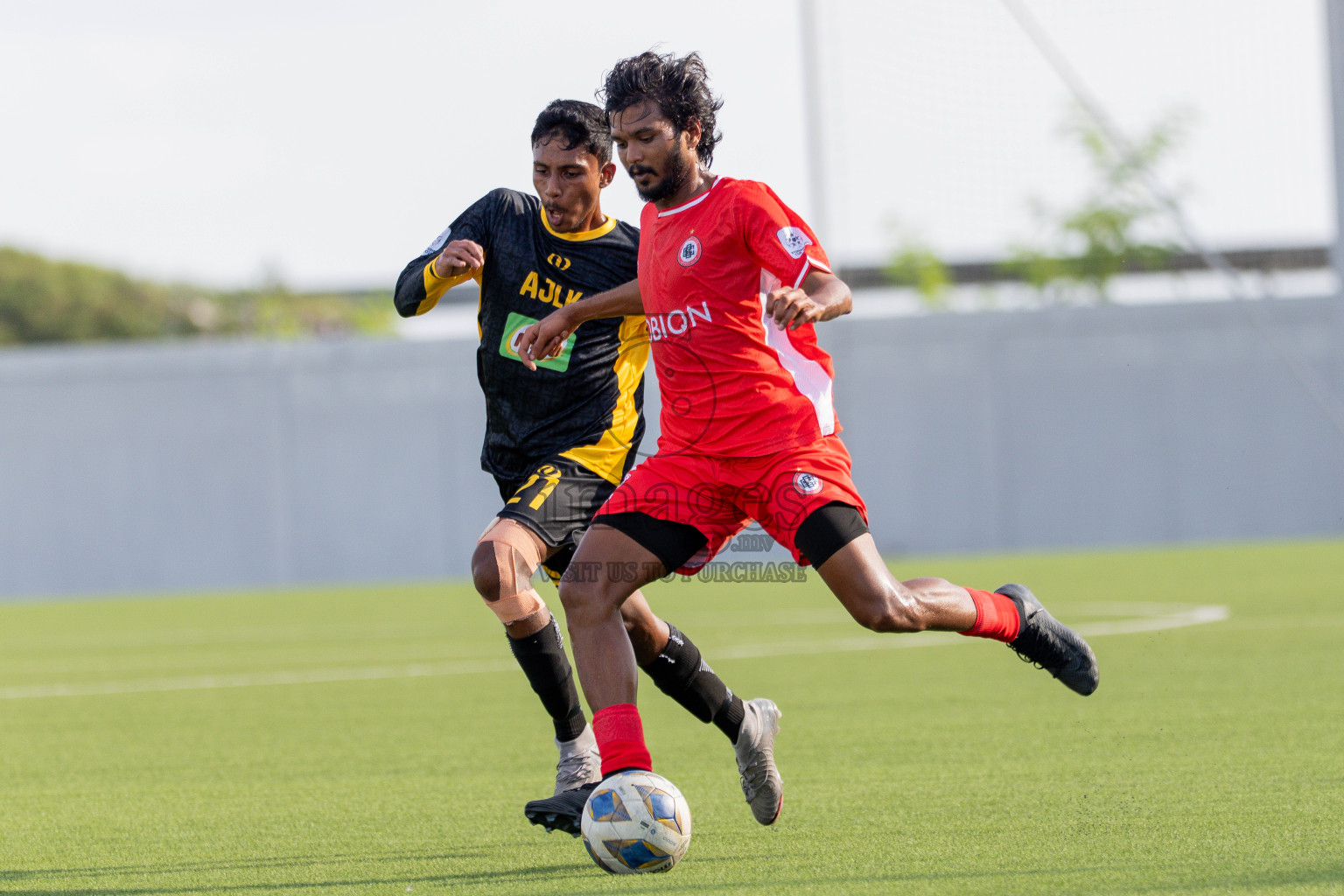 CC Sports Club VS Aajeelakah Eydhafushi FA in Day 6 of Eydhafushi Cup 2025 held in Eydhafushi Football Stadium at B. Eydhafushi, Maldives on Wednesday, 10th September 2025. Photos: Arif Rasheed / images.mv