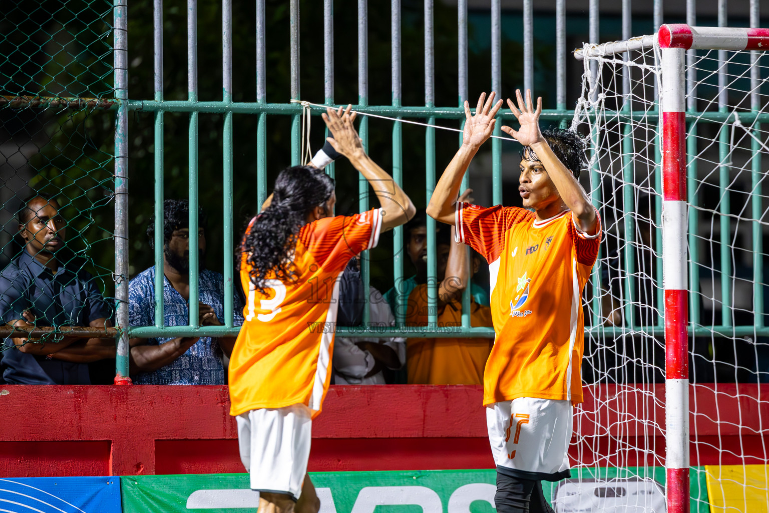 Th Hirilandhoo vs Th Omadhoo in Atoll Round Semi Final on Day 22 of Golden Futsal Challenge 2025 was held on Sunday , 26th January 2025, in Hulhumale', Maldives.
Photos: Ismail Thoriq / images.mv