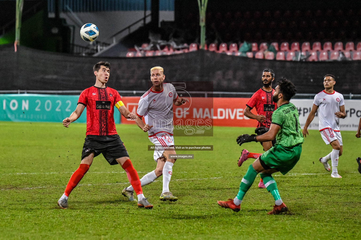 Buru Sports Club vs CLUB Teenage in the Final of 2nd Division 2022 on 17th Aug 2022, held in National Football Stadium, Male', Maldives Photos: Nausham Waheed / Images.mv