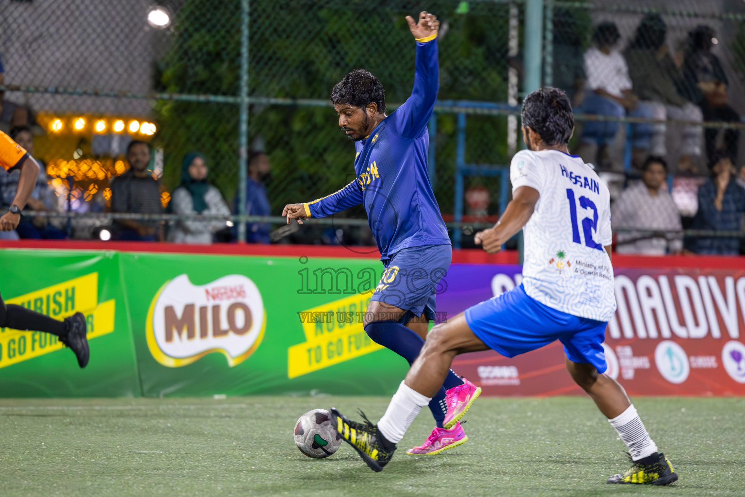 HPSN vs Fisheries RC in Club Maldives Classic 2024 held in Rehendi Futsal Ground, Hulhumale', Maldives on Tuesday, 10th September 2024.
Photos: Ismail Thoriq / images.mv