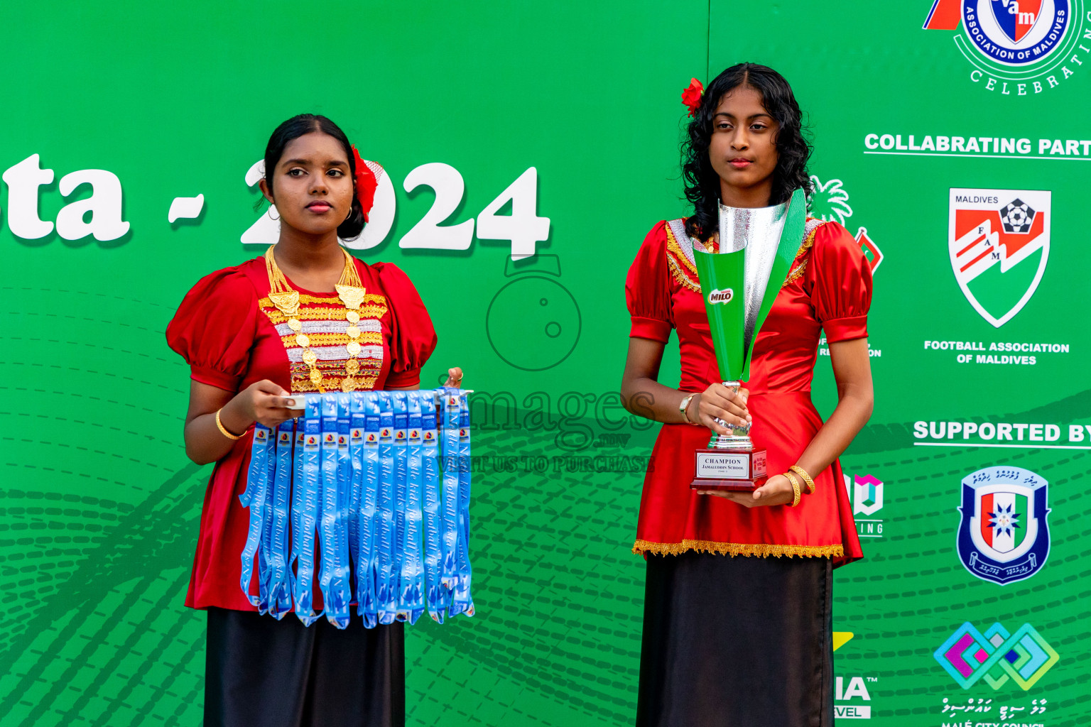 Day 2 of MILO Kids Football Fiesta was held at National Stadium in Male', Maldives on Saturday, 24th February 2024.