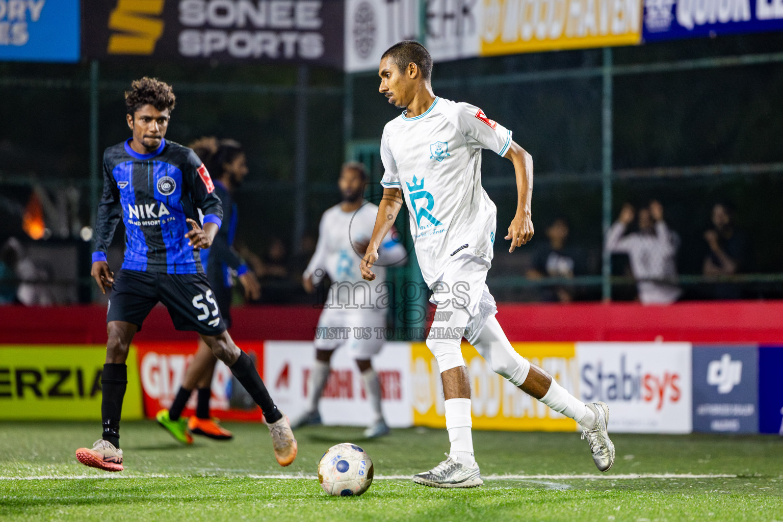 AA Bodufolhudhoo vs AA Thoddoo in Day 15 of Golden Futsal Challenge 2025 was held on Sunday, 19th January 2025, in Hulhumale', Maldives. Photos: Nausham Waheed / images.mv