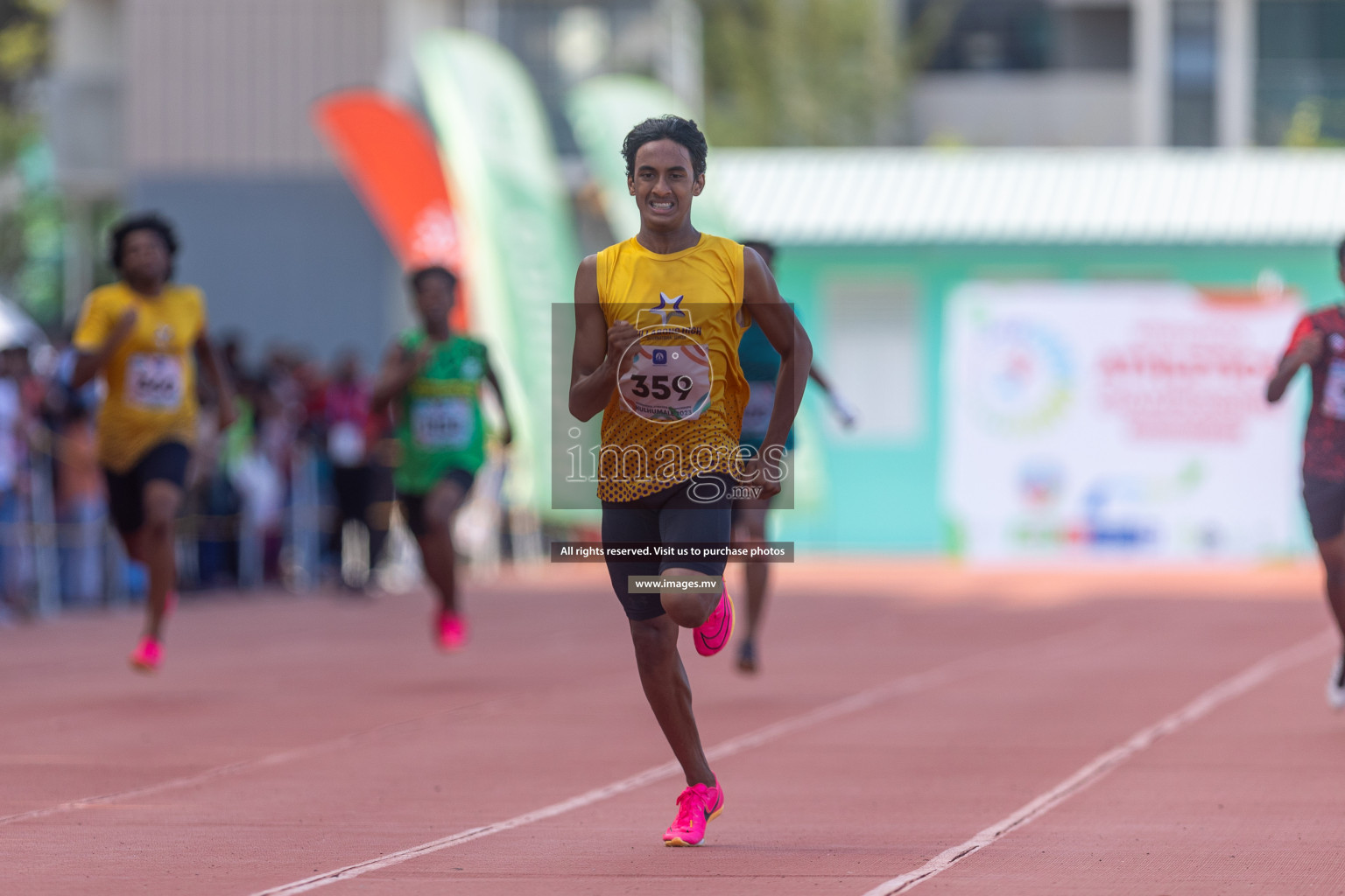 Final Day of Inter School Athletics Championship 2023 was held in Hulhumale' Running Track at Hulhumale', Maldives on Friday, 19th May 2023. Photos: Ismail Thoriq / images.mv