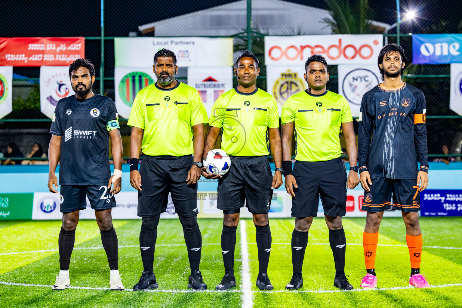 Dee Cee Jay SC vs Much Black in Semi Final of Laamehi Dhiggaru Ekuveri Futsal Challenge 2024 was held on Monday, 29th July 2024, at Dhiggaru Futsal Ground, Dhiggaru, Maldives Photos: Nausham Waheed / images.mv