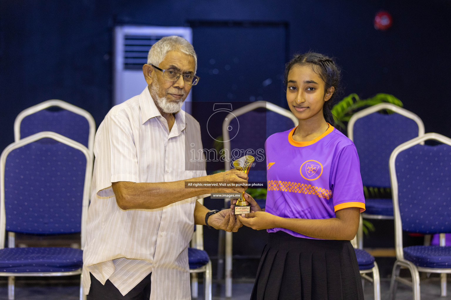 Day6 of 24th Interschool Netball Tournament 2023 was held in Social Center, Male', Maldives on 1st November 2023. Photos: Nausham Waheed / images.mv