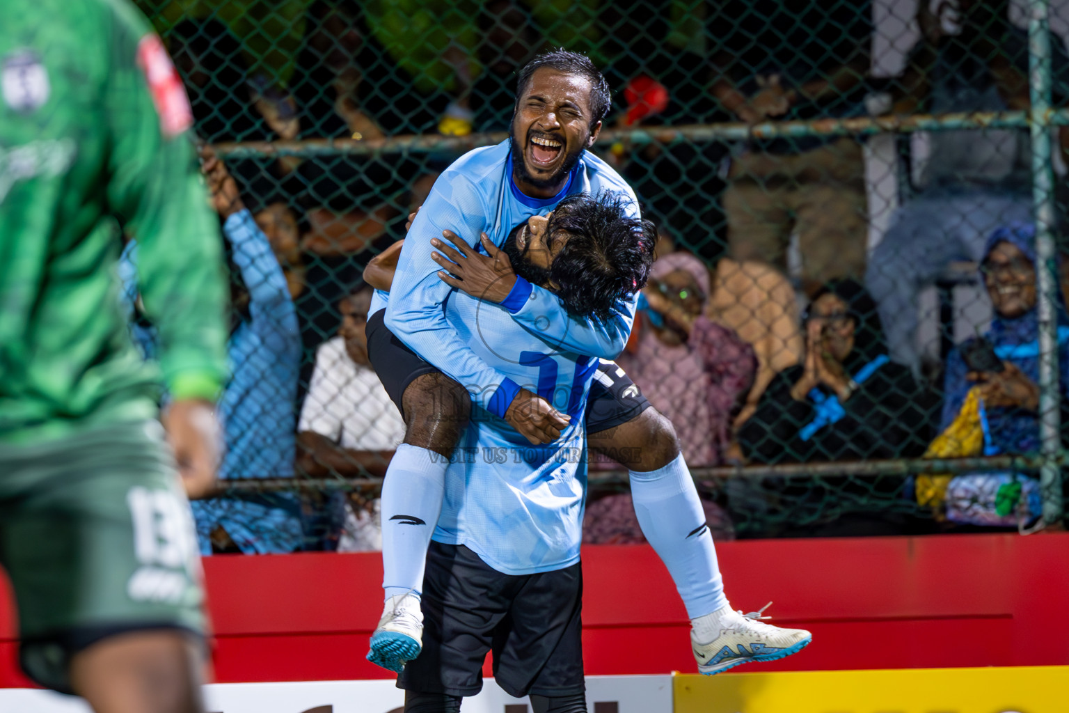 HDh Neykurendhoo vs HDh Kumundhoo in Haa Dhaalu Atoll Semi Final on Day 23 of Golden Futsal Challenge 2025 was held on Monday , 27th January 2025, in Hulhumale', Maldives.
Photos: Ismail Thoriq / images.mv