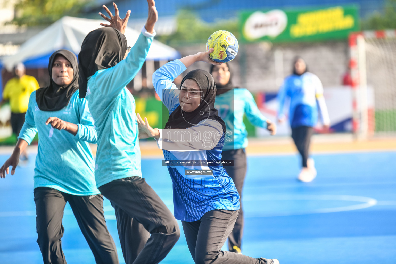 Day 13 of Milo 6th Inter Office Handball Tournament 2022 - Photos by  Nausham Waheed