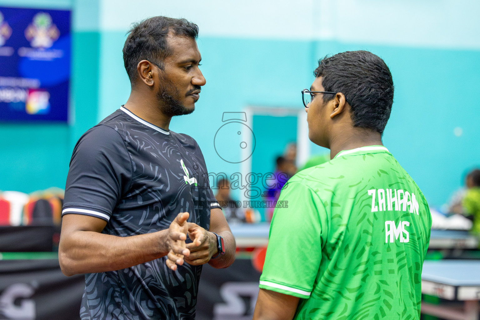 Day 2 of Interschool Table Tennis Tournament 2025 held at Male' TT Hall, Male', Maldives on Thursday, 15th May 2025. Photos By: Ismail Thoriq / images.mv