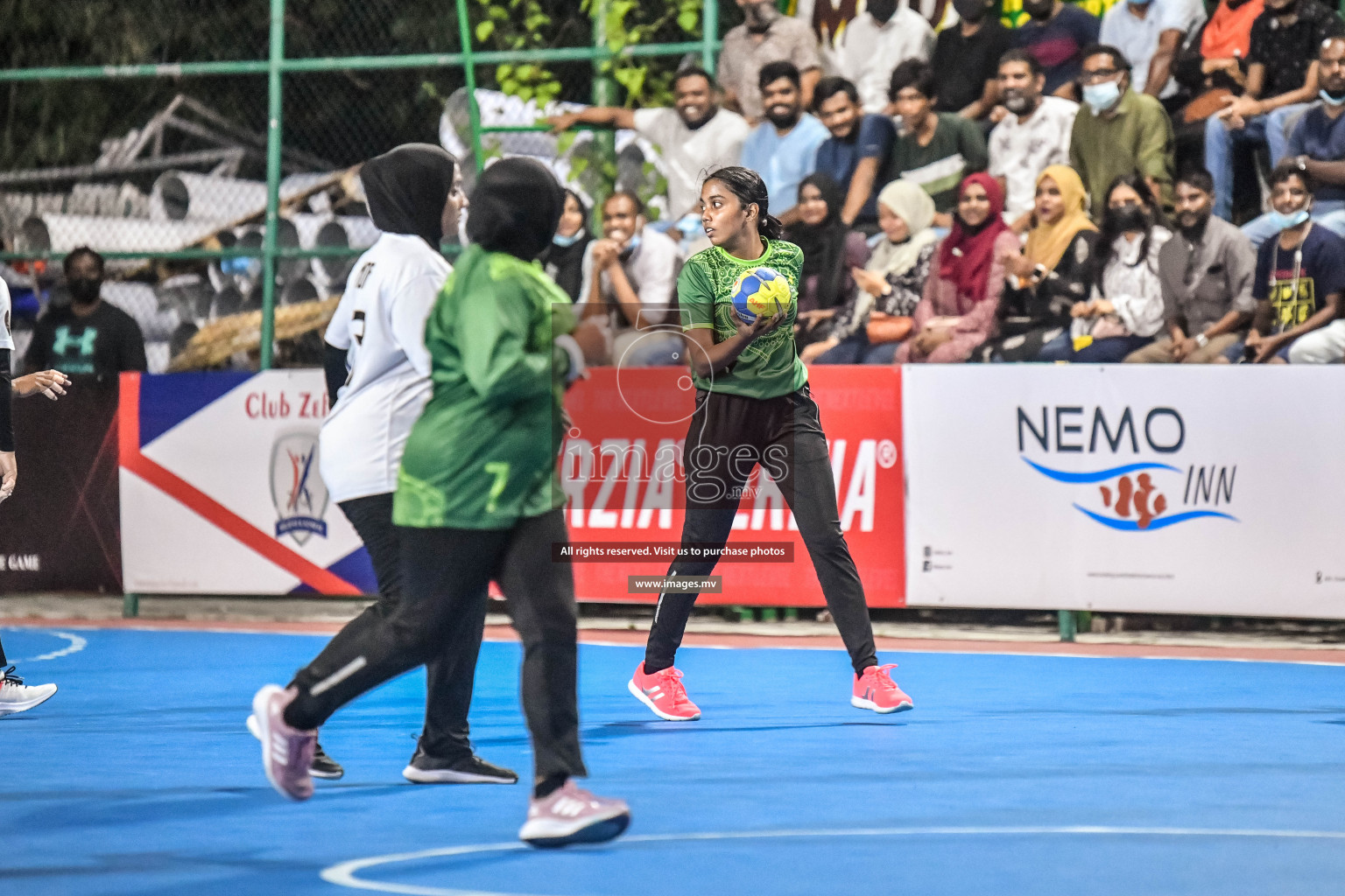 Day 5 of Milo 6th Inter Office Handball Tournament 2022 - Photos by Nausham Waheed