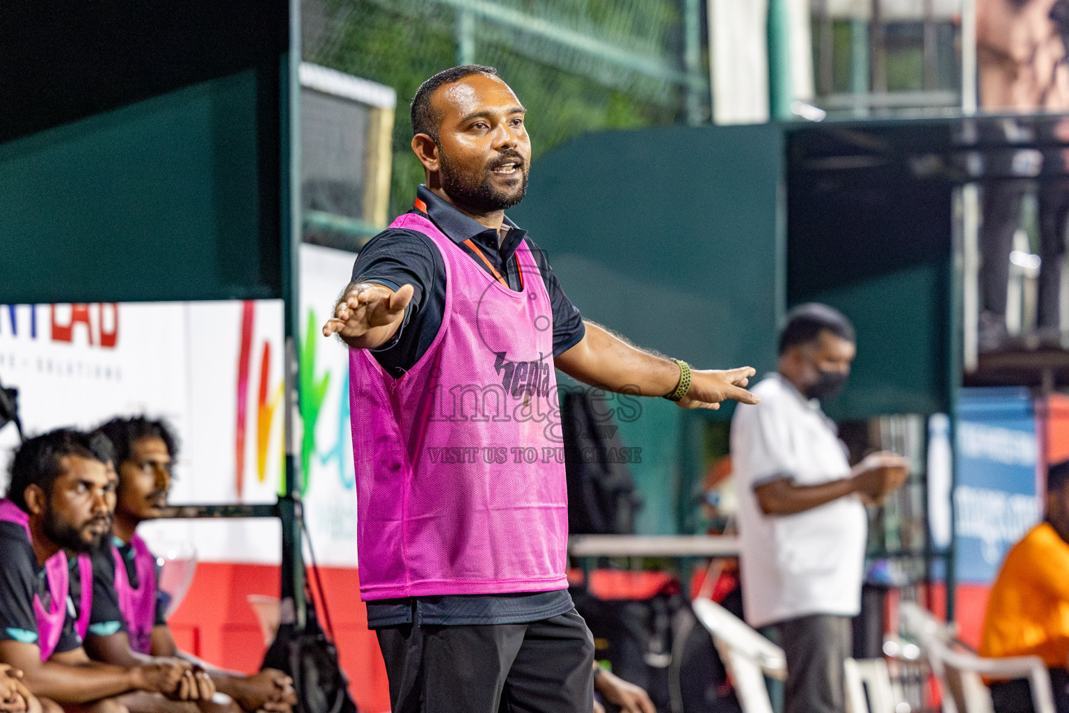 SDFC VS TEAM BADHAHI in Club Maldives Classic 2024 held in Rehendi Futsal Ground, Hulhumale', Maldives on Monday, 9th September 2024. Photos: Nausham Waheed / images.mv