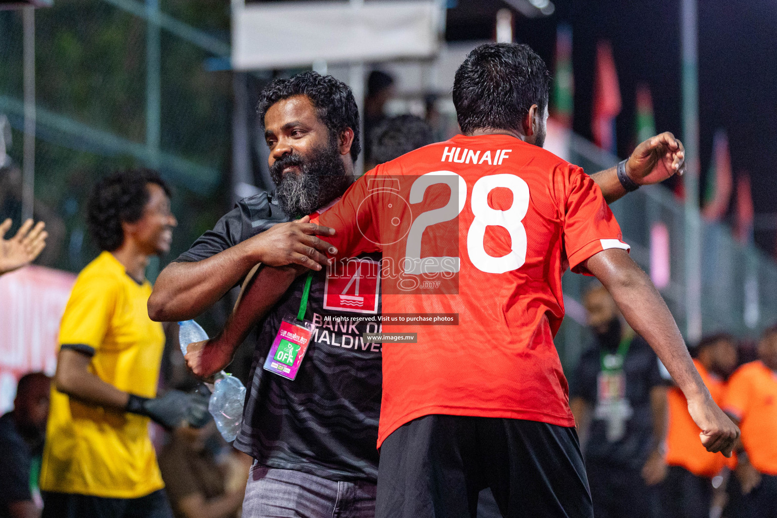 STELCO vs United BML in Quarter Final of Club Maldives Cup 2023 held in Hulhumale, Maldives, on Saturday, 12th August 2023Photos: Nausham Waheed