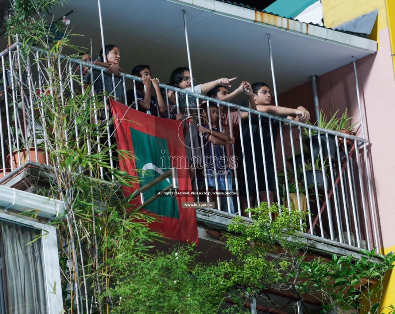 Maldives vs Nepal in SAFF Championship 2021 held on 1st October 2021 in Galolhu National Stadium, Male', Maldives