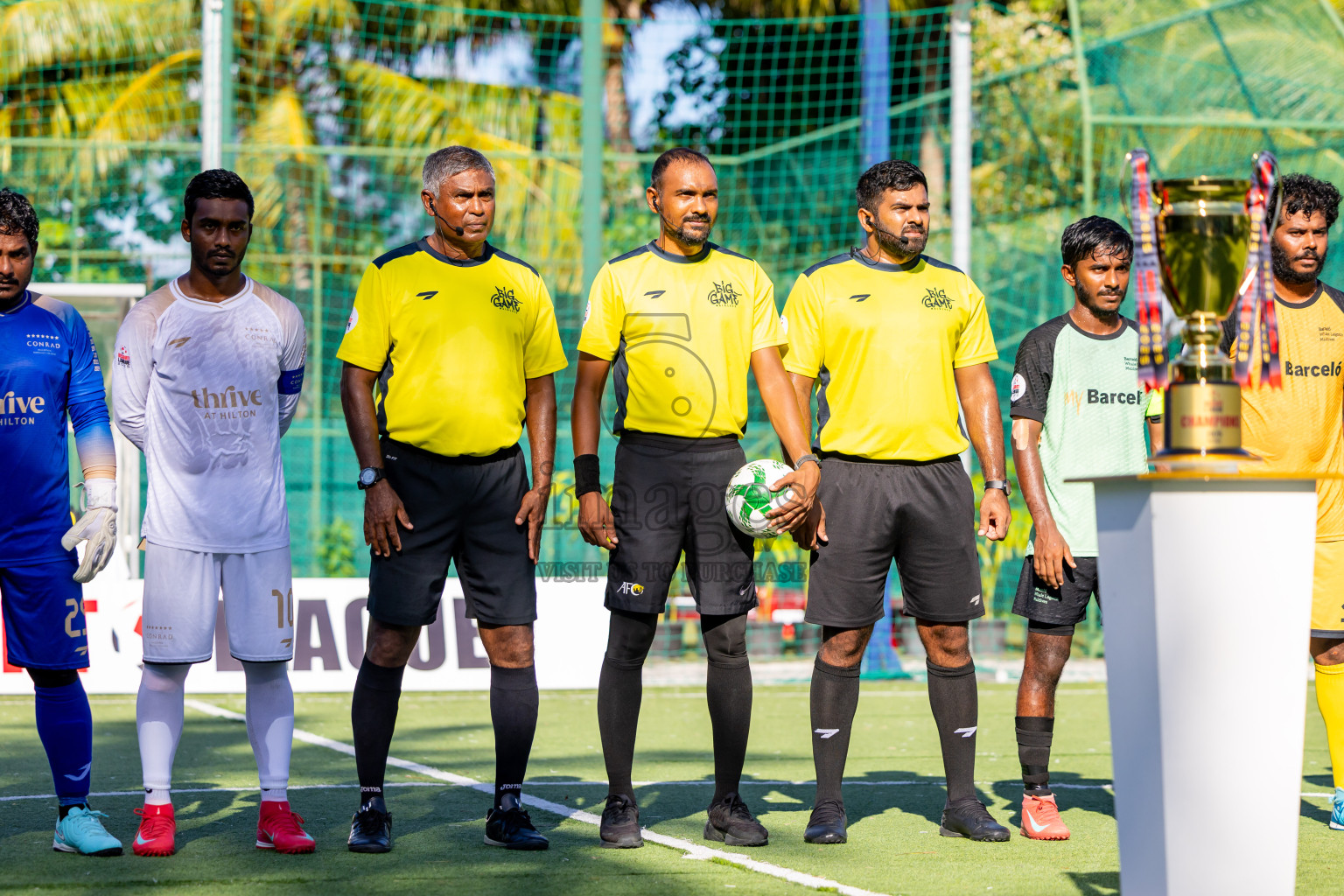 Barcelo vs Conrad in the Final of Resort League 2025 (Ari Zone) was held on Sunday, 28th June 2025 in Conrad Maldives Rangali Island, Alif Dhaalu Atoll, Maldives. Photos: Nausham Waheed / images.mv
