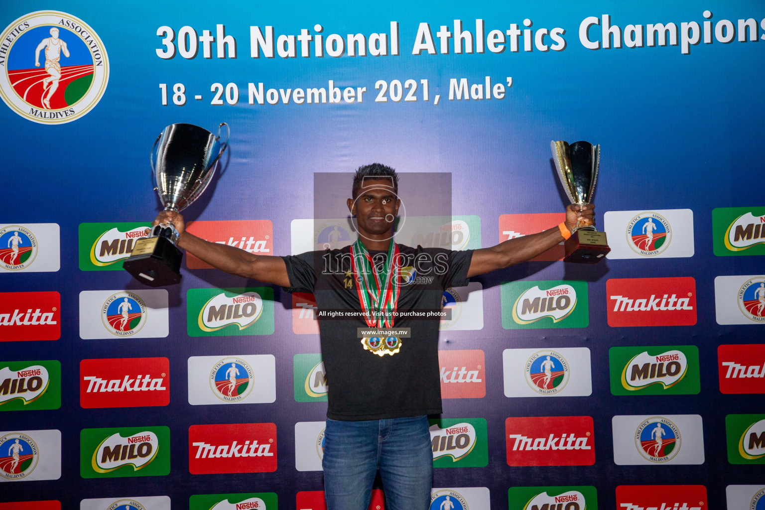 Day 3 from 30th National Athletics Championship 2021 held from 18 - 20 November 2021 in Ekuveni Synthetic Track