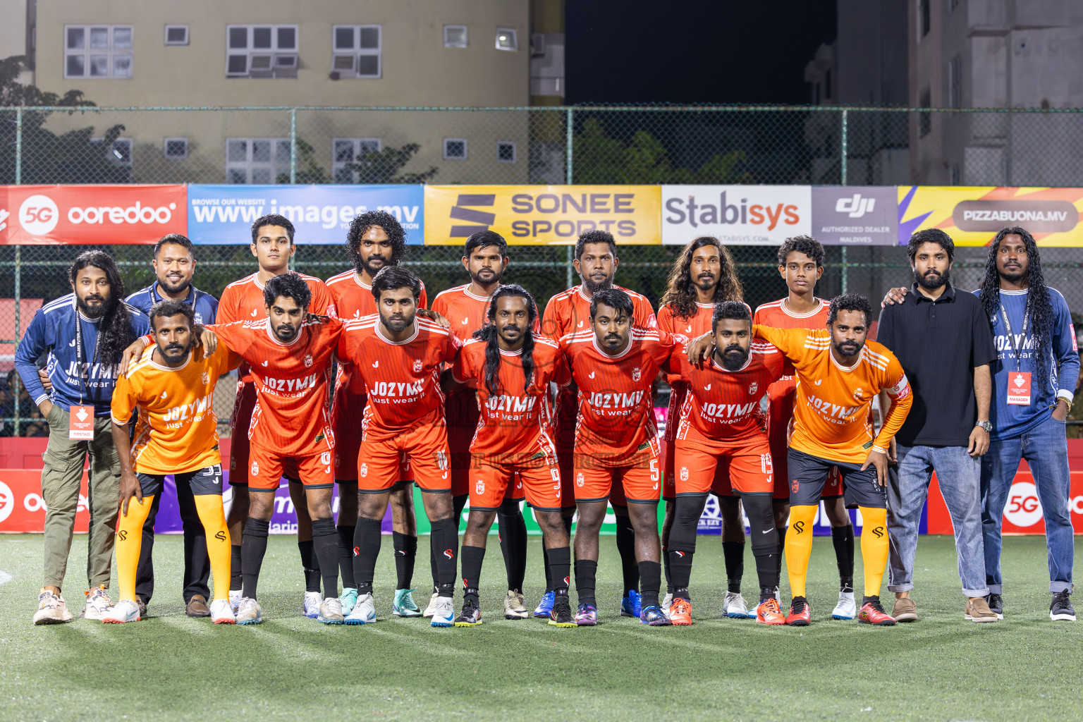 L Maavah VS L Gan in Day 8 of Golden Futsal Challenge 2025 was held on Sunday, 12th January 2025, in Hulhumale', Maldives
Photos: Ismail Thoriq / images.mv