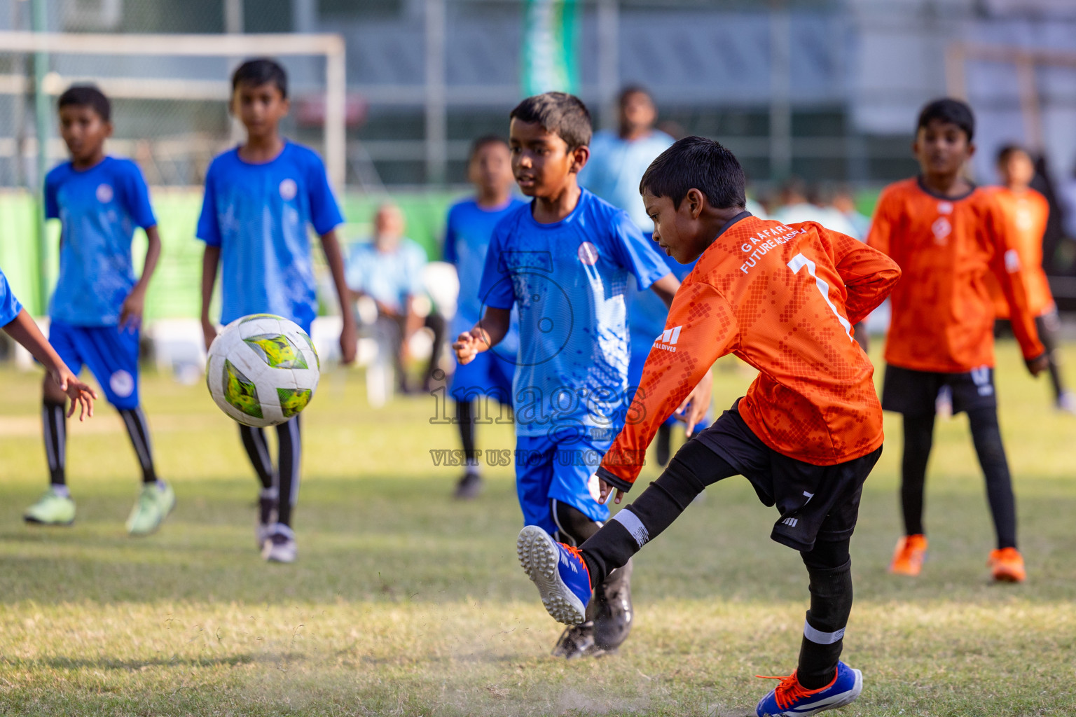Day 2 of MILO Academy Championship 2025 was held on Friday, 14th February 2025 in Henveiru Stadium. 
Photos: Hassan Simah / Images.mv
