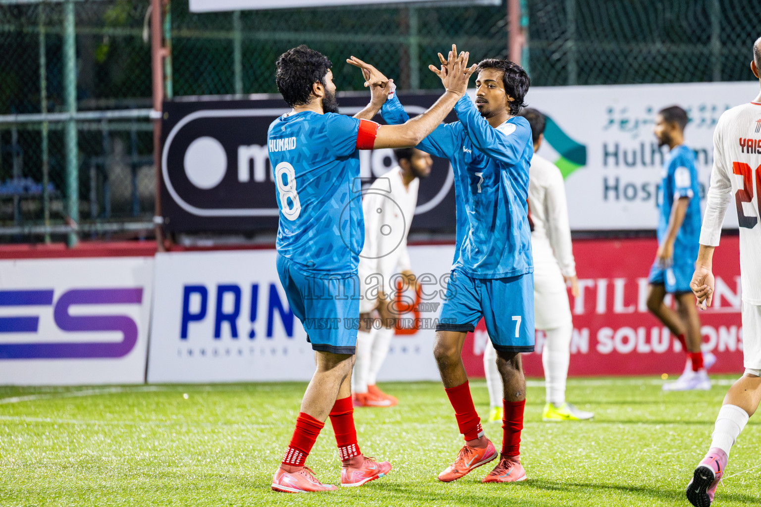 Criminal Court vs Club Binaara in Semi Final of Club Maldives Classic 2025 was held in Rehendi Futsal Ground, Hulhumale', Maldives on Wednesday, 1st October 2025. Photos: Ismail Thoriq / images.mv