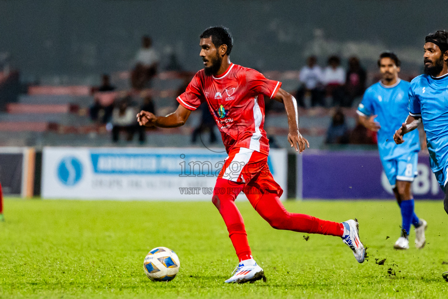 Addu City vs R Alifushi in Semi Finals of Gold Cup 2024 held at National Football Stadium on Saturday, 21st December 2024. Photos: Nausham Waheed / Images.mv