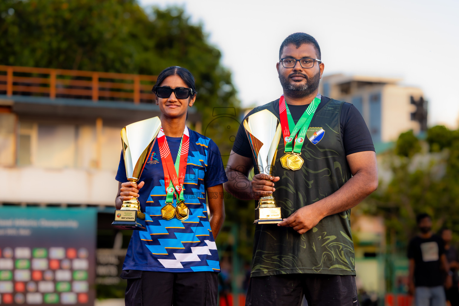 Day 3 of National Athletics Championship 2025 was held at Ekuveni Running Ground in Male', Maldives on Saturday, 16th August 2025. Photos: Nausham Waheed / images.mv