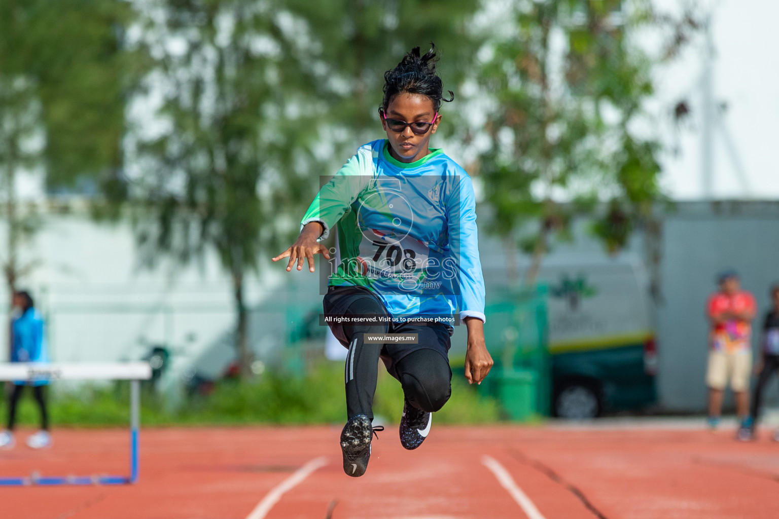 Day two of Inter School Athletics Championship 2023 was held at Hulhumale' Running Track at Hulhumale', Maldives on Sunday, 15th May 2023. Photos: Nausham Waheed / images.mv