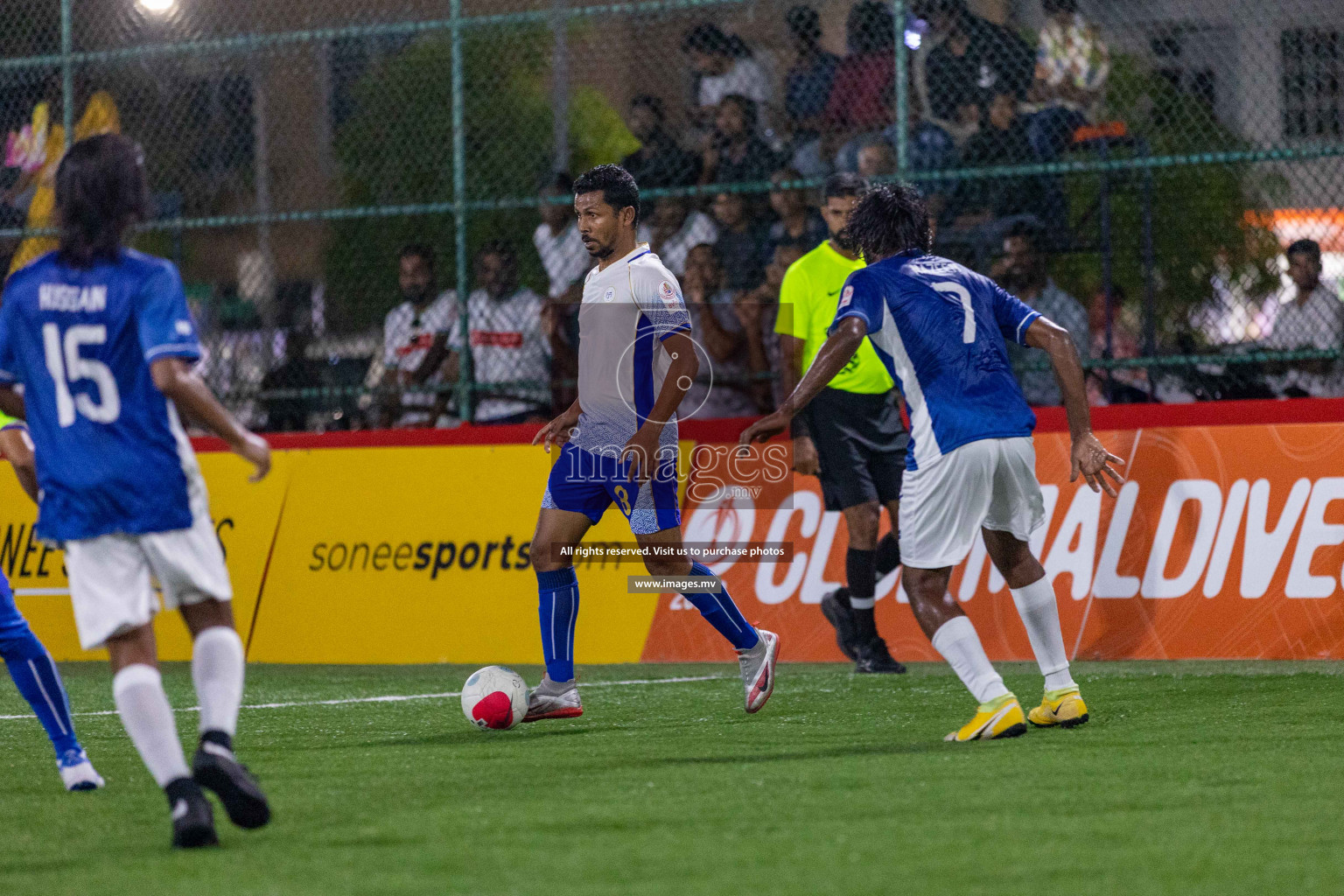 Team Allied vs Muleeaage RC in Club Maldives Cup 2022 was held in Hulhumale', Maldives on Wednesday, 12th October 2022. Photos: Ismail Thoriq/ images.mv