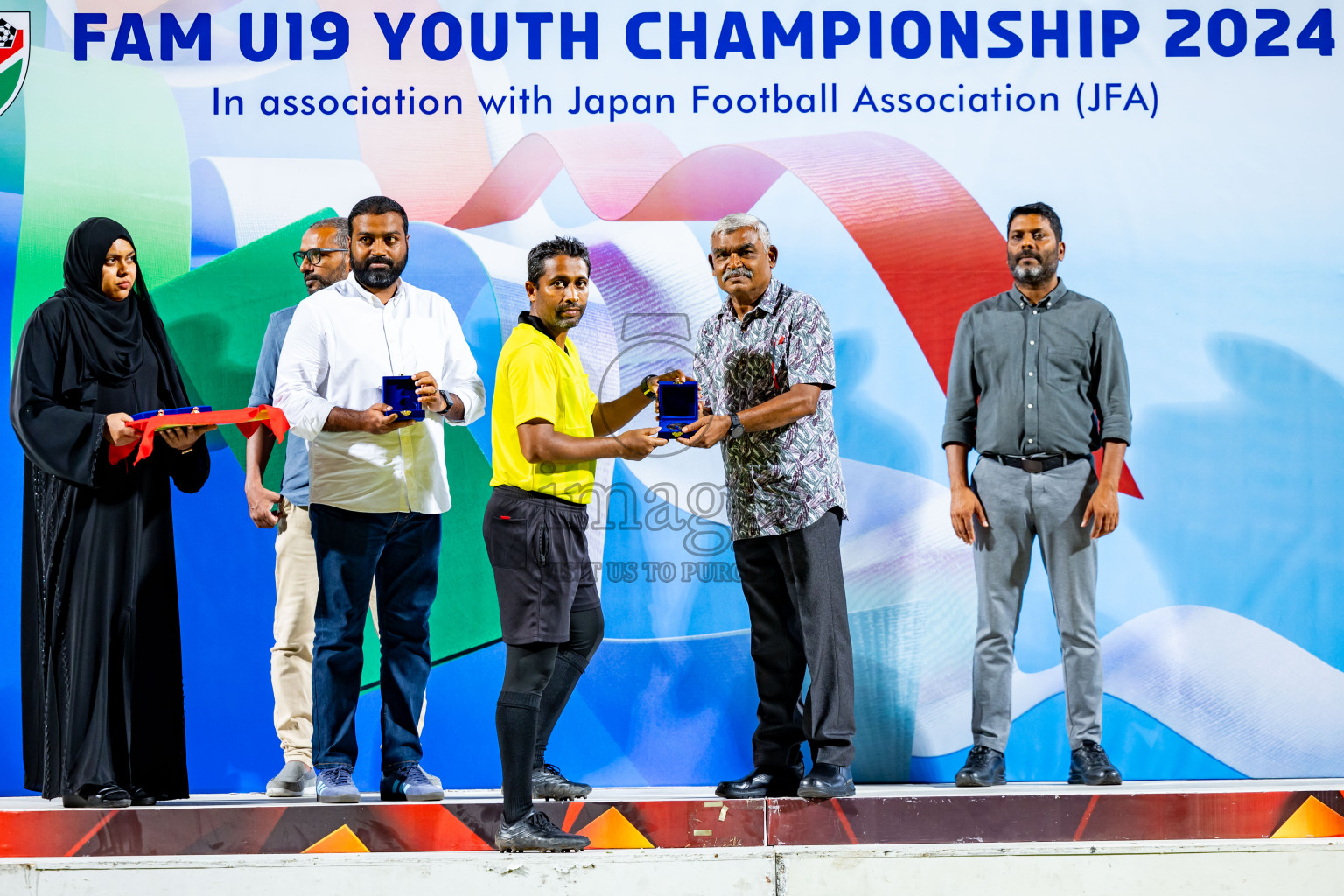 Super United Sports vs TC Sports Club in the Final of Under 19 Youth Championship 2024 was held at National Stadium in Male', Maldives on Monday, 1st July 2024. Photos: Nausham Waheed / images.mv