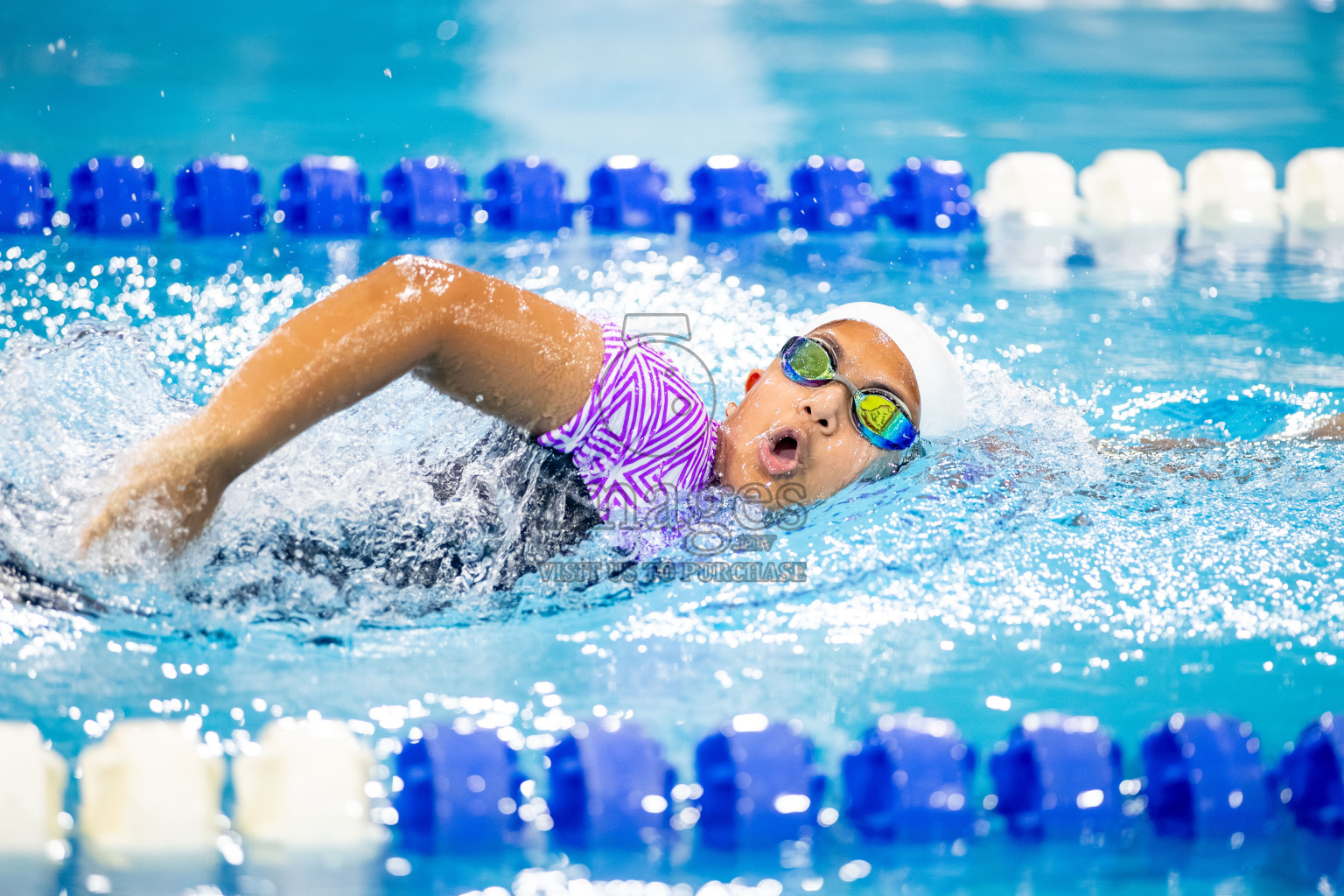 Day 3 of BML 6th National Kids Swimming Kids Festival 2025 held in Hulhumale', Maldives on Wednesday, 5th November 2024. 

Photos: Hassan Simah / images.mv