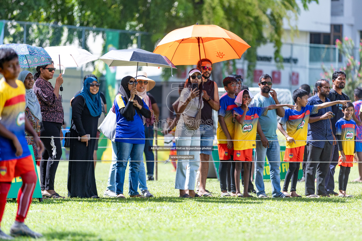 Day 2 of MILO Academy Championship 2023 (U12) was held in Henveiru Football Grounds, Male', Maldives, on Saturday, 19th August 2023. Photos: Nausham Waheedh / images.mv