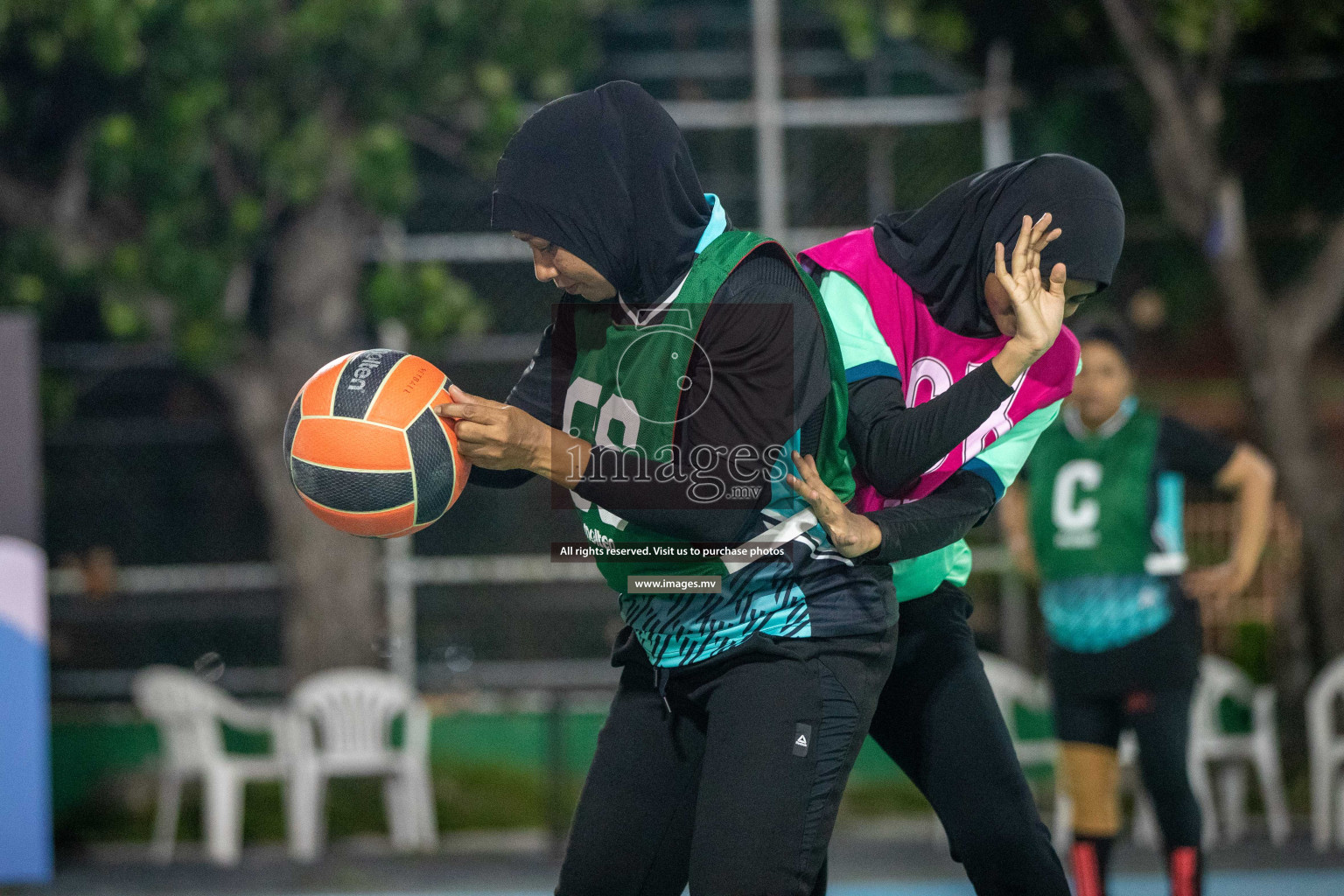 Day 4 of 20th Milo National Netball Tournament 2023, held in Synthetic Netball Court, Male', Maldives on 2nd  June 2023 Photos: Nausham Waheed/ Images.mv