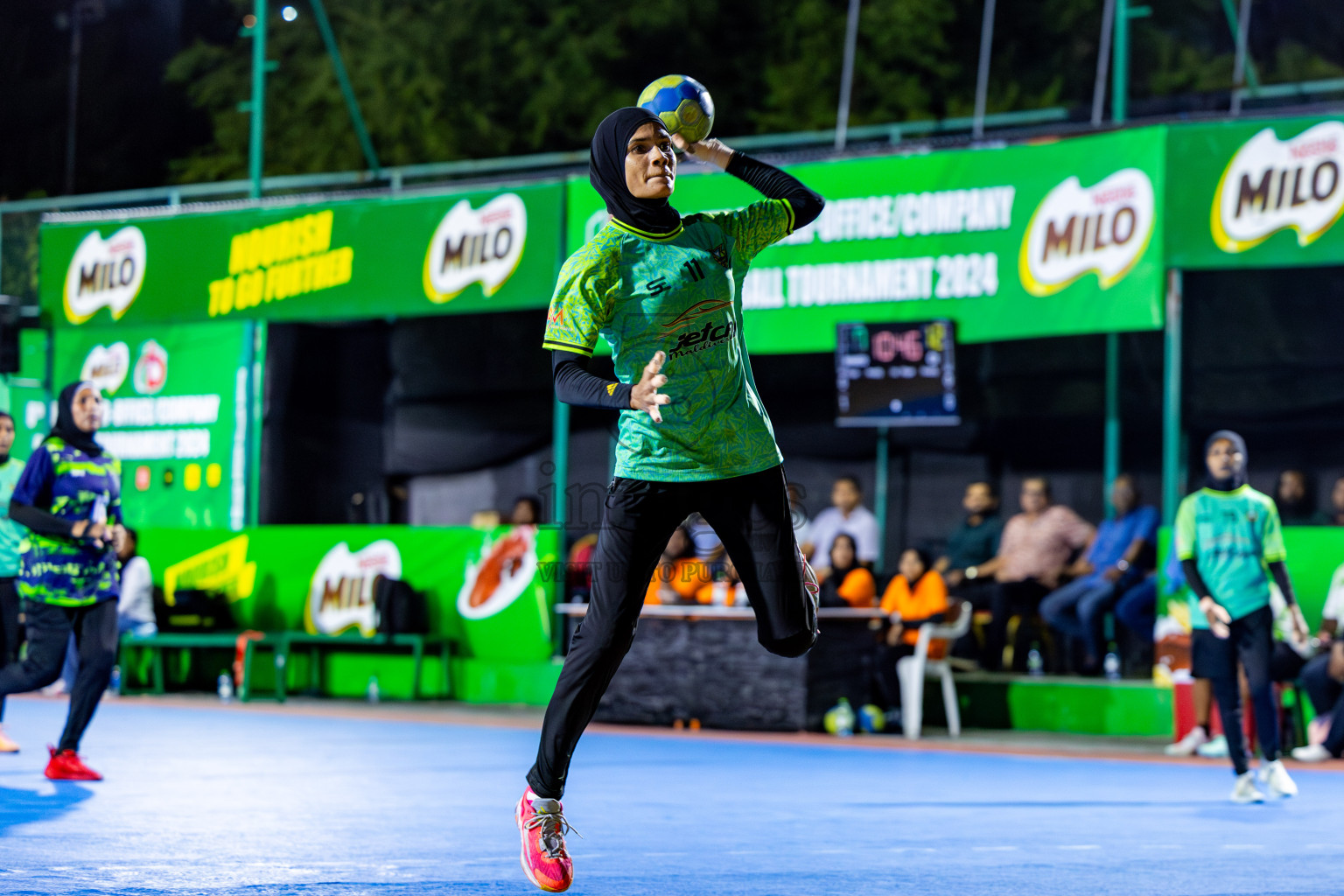 1st Division Final of 8th Inter-Office/Company Handball Tournament 2024, held in Handball ground, Male', Maldives on Tuesday, 11th September 2024 Photos: Nausham Waheed/ Images.mv