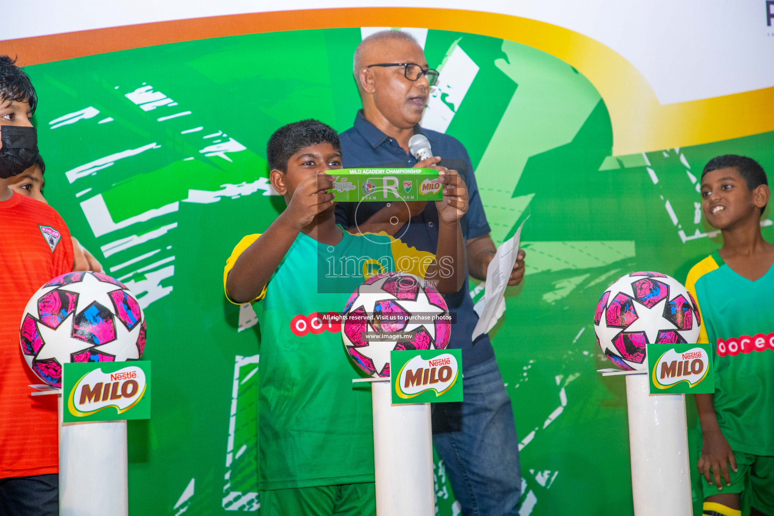 Draw Ceremony of MILO Academy Championship 2022 was held in Male' Maldives on Wednesday, 9th March 2021. Photos by: Ismail Thoriq/images.mv