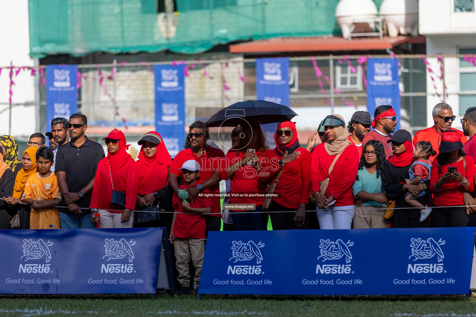 Day 4 of Nestle Kids Football Fiesta, held in Henveyru Football Stadium, Male', Maldives on Saturday, 14th October 2023
Photos: Ismail Thoriq / images.mv