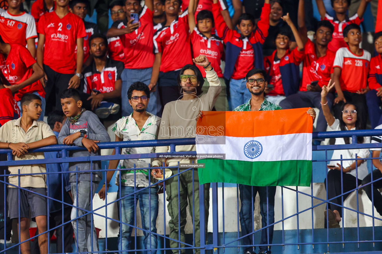 Nepal vs India in SAFF Championship 2023 held in Sree Kanteerava Stadium, Bengaluru, India, on Saturday, 24th June 2023. Photos: Hassan Simah / images.mv