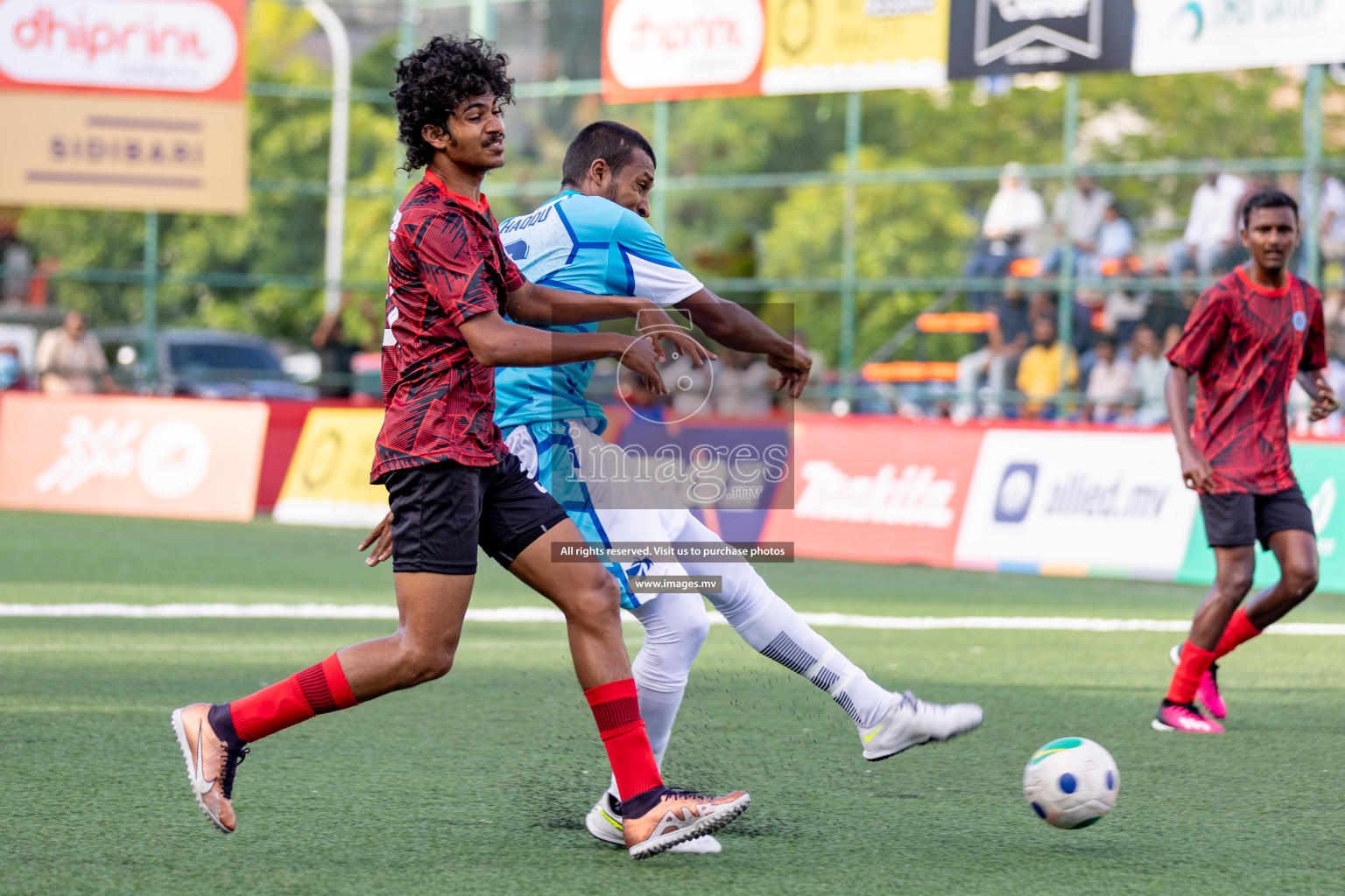 MACL vs Police Club in Club Maldives Cup 2023 held in Hulhumale, Maldives, on Saturday, 22nd July 2023. Photos: Hassan Simah / images.mv