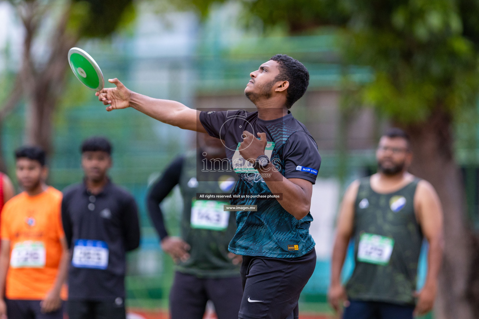 Day 2 of National Athletics Championship 2023 was held in Ekuveni Track at Male', Maldives on Friday, 24th November 2023. Photos: Nausham Waheed / images.mv