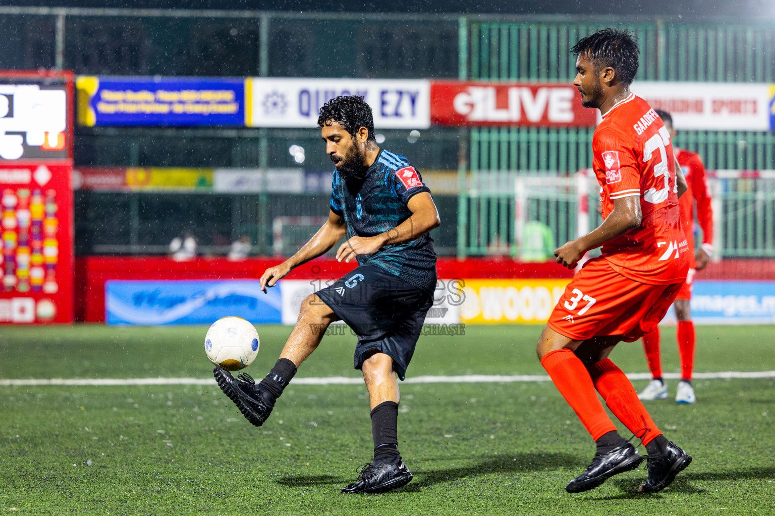 Th Buruni vs Th Gaadhiffushi in Day 18 of Golden Futsal Challenge 2025 was held on Wednesday, 22nd January 2025, in Hulhumale', Maldives. Photos: Nausham Waheed / images.mv