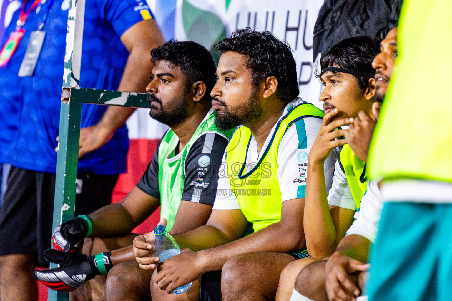 FEHI FAHI CLUB vs POSC in Club Maldives Classic 2024 held in Rehendi Futsal Ground, Hulhumale', Maldives on Sunday, 15th September 2024. Photos: Nausham Waheed / images.mv