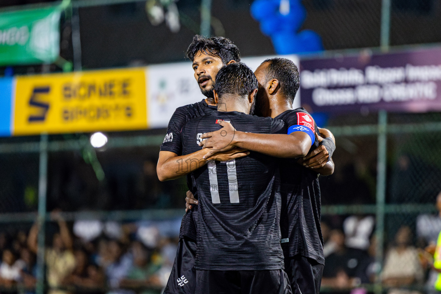K Maafushi vs K Kaashidhoo in zone round on Day 31 of Golden Futsal Challenge 2025 was held on Tuesday , 4th February 2025, in Hulhumale', Maldives. Photos: Nausham Waheed / images.mv
