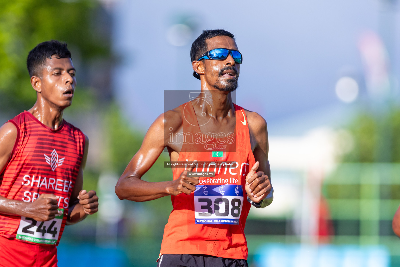 Day 2 of National Athletics Championship 2023 was held in Ekuveni Track at Male', Maldives on Saturday, 25th November 2023. Photos: Nausham Waheed / images.mv