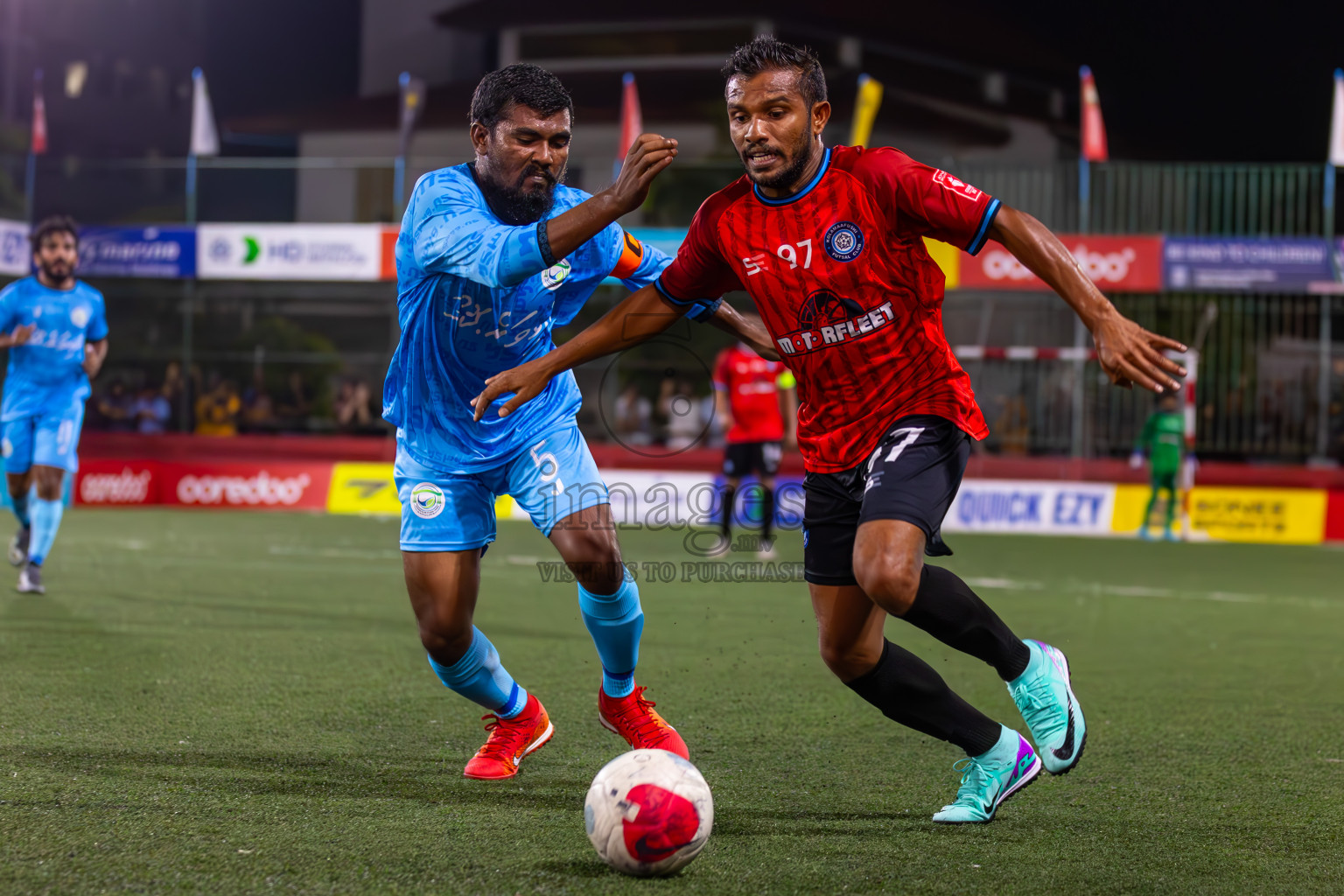 GA Villingili vs GA Kolamaafushi in Day 10 of Golden Futsal Challenge 2024 was held on Tuesday, 23rd January 2024, in Hulhumale', Maldives
Photos: Ismail Thoriq / images.mv