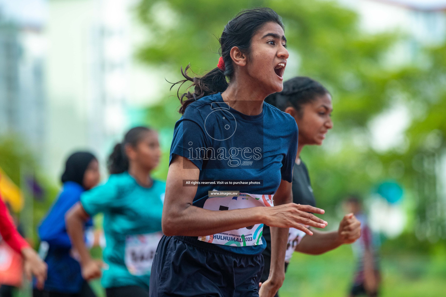 Day three of Inter School Athletics Championship 2023 was held at Hulhumale' Running Track at Hulhumale', Maldives on Tuesday, 16th May 2023. Photos: Nausham Waheed / images.mv