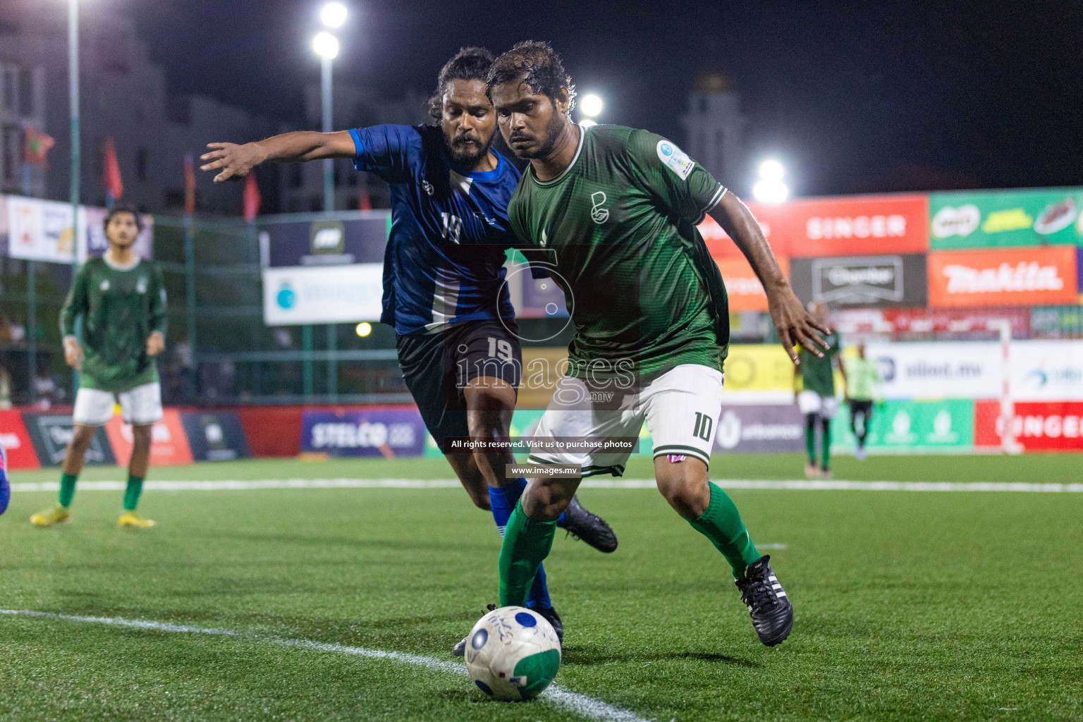 POSC vs Team Khaarijee in Quarter Finals of Club Maldives Cup Classic 2023 held in Hulhumale, Maldives, on Friday, 11th August 2023 Photos: Ismail Thoriq, Nausham Waheed / images.mv