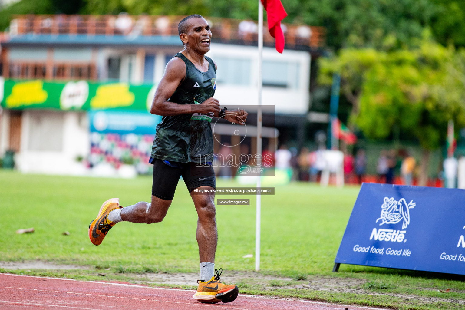 Day 2 of National Athletics Championship 2023 was held in Ekuveni Track at Male', Maldives on Friday, 24th November 2023. Photos: Hassan Simah / images.mv