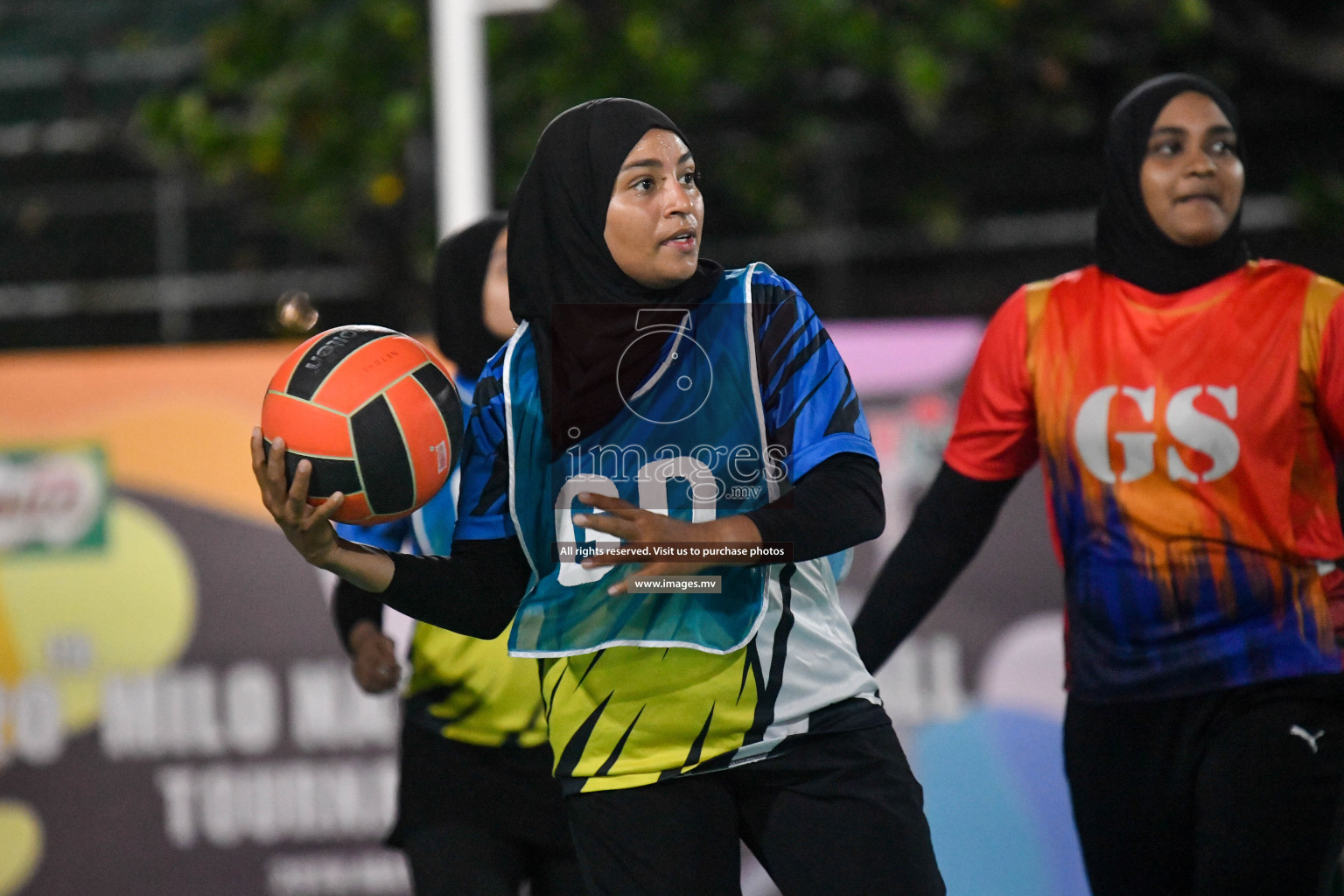 Semi Final of 20th Milo National Netball Tournament 2023, held in Synthetic Netball Court, Male', Maldives on 9th June 2023 Photos: Nausham Waheed/ Images.mv