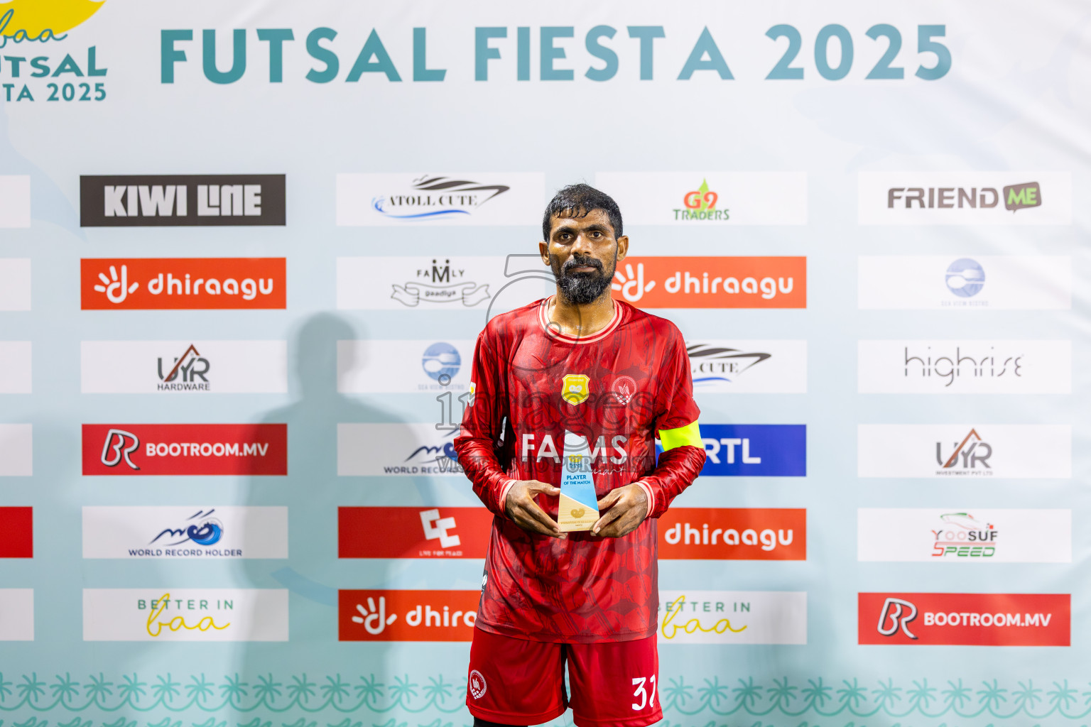 Eydhafushi vs Kihaadhoo in Day 2 of Better in Baa Futsal Fiesta 2025 Men's division held in B. Eydhafushi, Maldives on Thursday, 6th November 2025. Photos: Nausham Waheed / images.mv