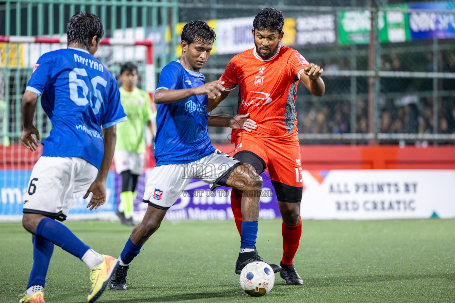 HA Filladhoo vs HA Hoarafushi in Day 5 of Golden Futsal Challenge 2025 on Thursday, 9th January 2025, in Hulhumale', Maldives
Photos: Ismail Thoriq / images.mv