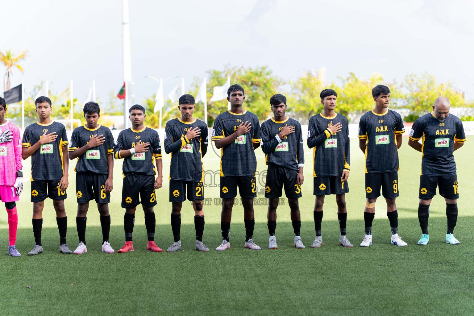 CC Sports Club VS Aajeelakah Eydhafushi FA in Day 6 of Eydhafushi Cup 2025 held in Eydhafushi Football Stadium at B. Eydhafushi, Maldives on Wednesday, 10th September 2025. Photos: Arif Rasheed / images.mv