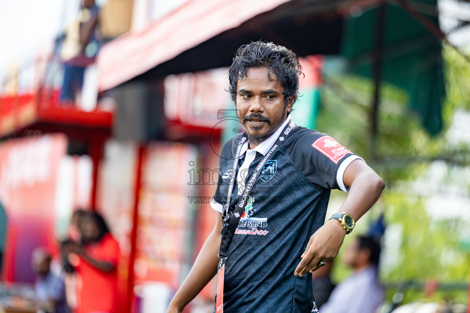 AA. Thoddoo VS AA. Himandhoo in Day 7 of Golden Futsal Challenge 2025 was held on Saturday, 11th January 2025, in Hulhumale', Maldives Photos: Hassan Simah / images.mv